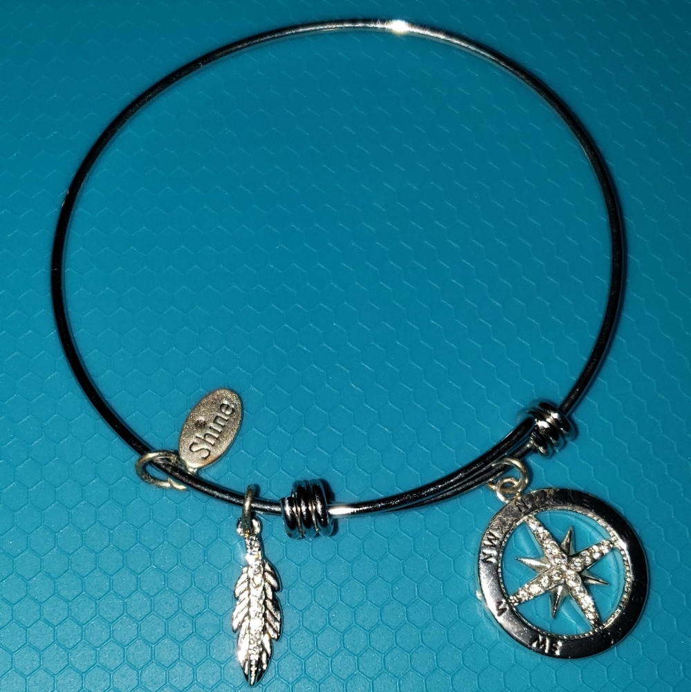 Alex and Ani Compass Bangle